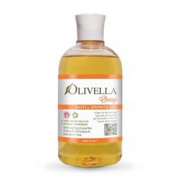 Orange Bath and Shower Gel 500ml - Olivella