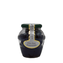 Entsteinte schwarze Oliven - Morelli