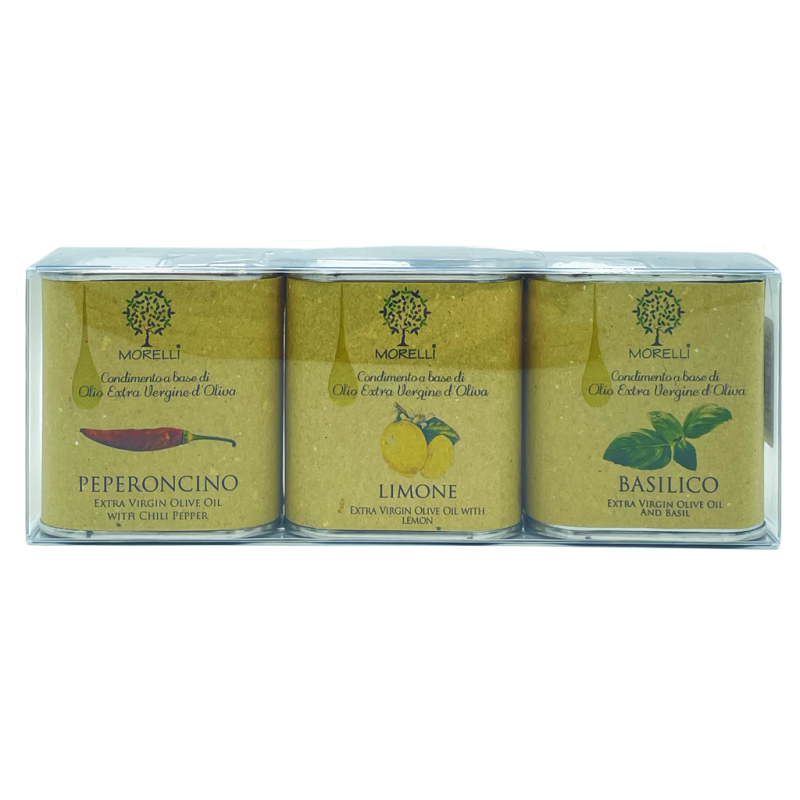 Tris Flavored Chilli - Lemon - Basil