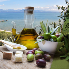 100% products of Lake Garda